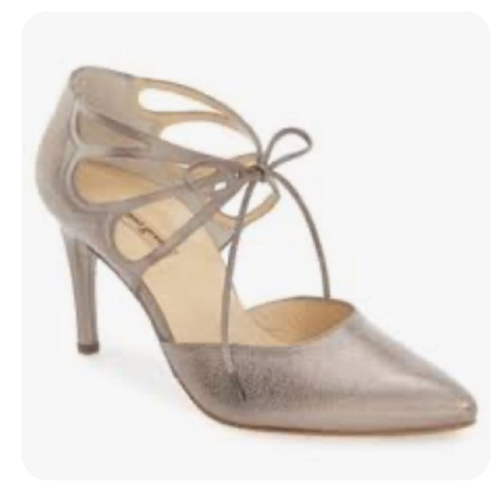 Paul Green Metallic Ghillie Heels